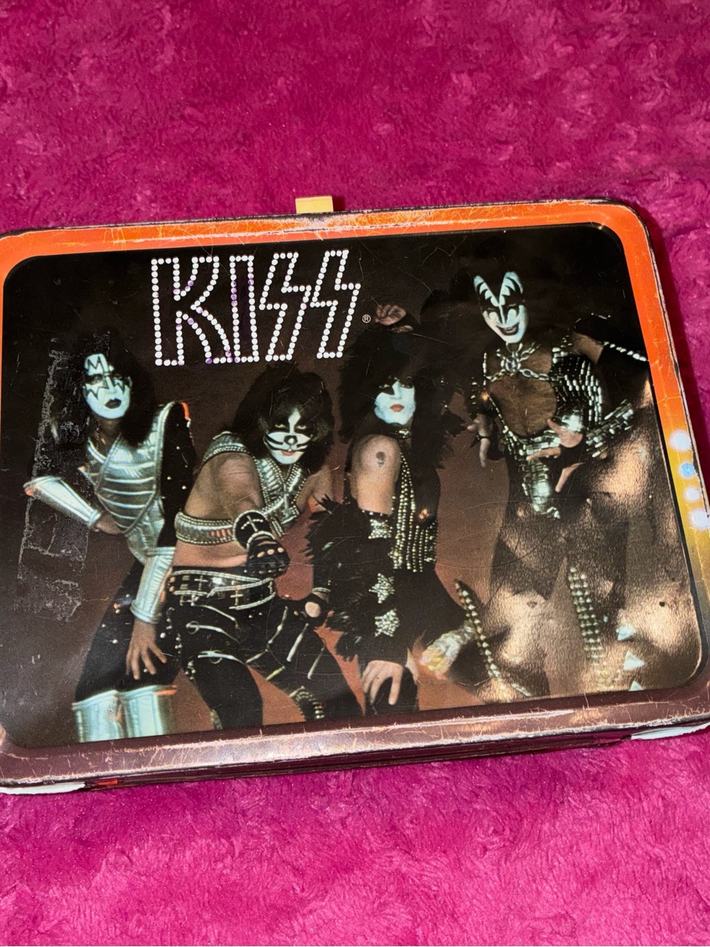 Kiss Collectible Lunch Box 1977 Vintage